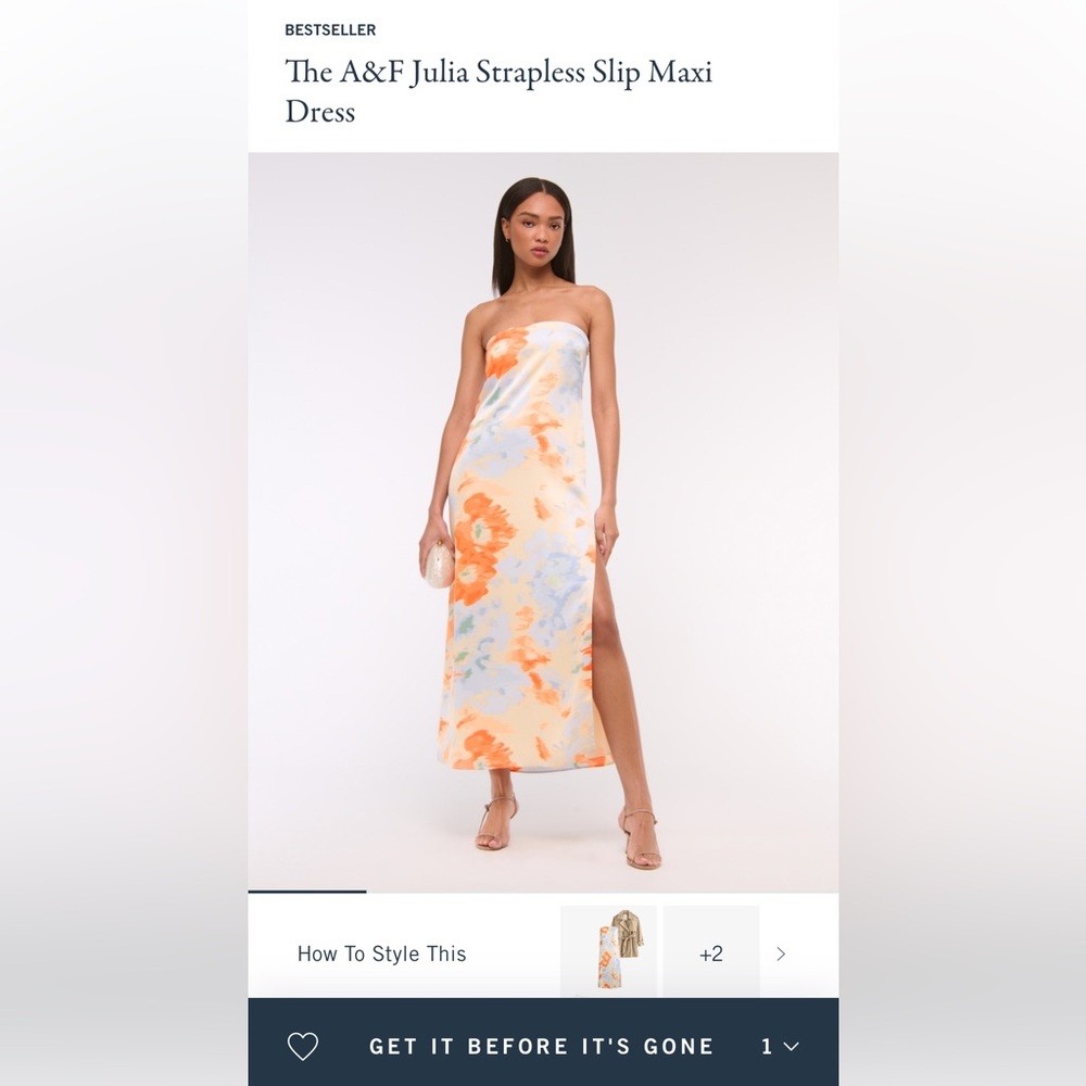 Abercrombie dress, perfect for wedding guest